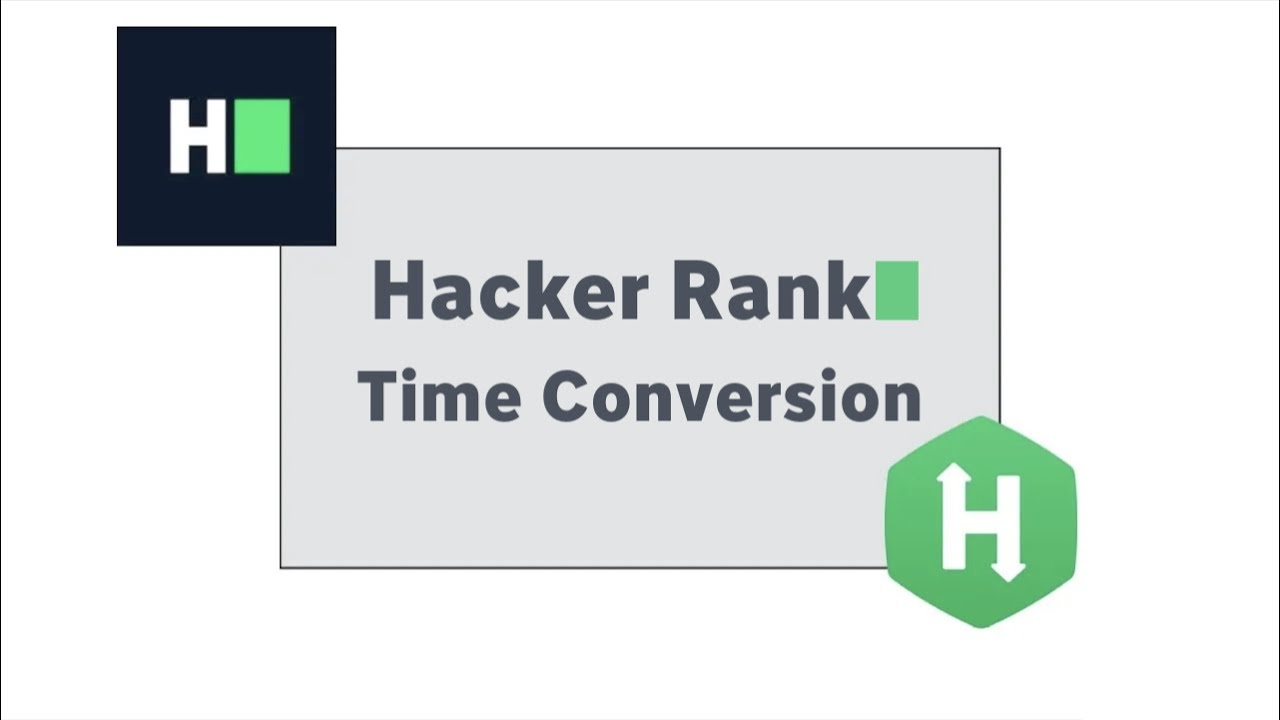 Time Conversion | HackerRank | Solution Explained - Python