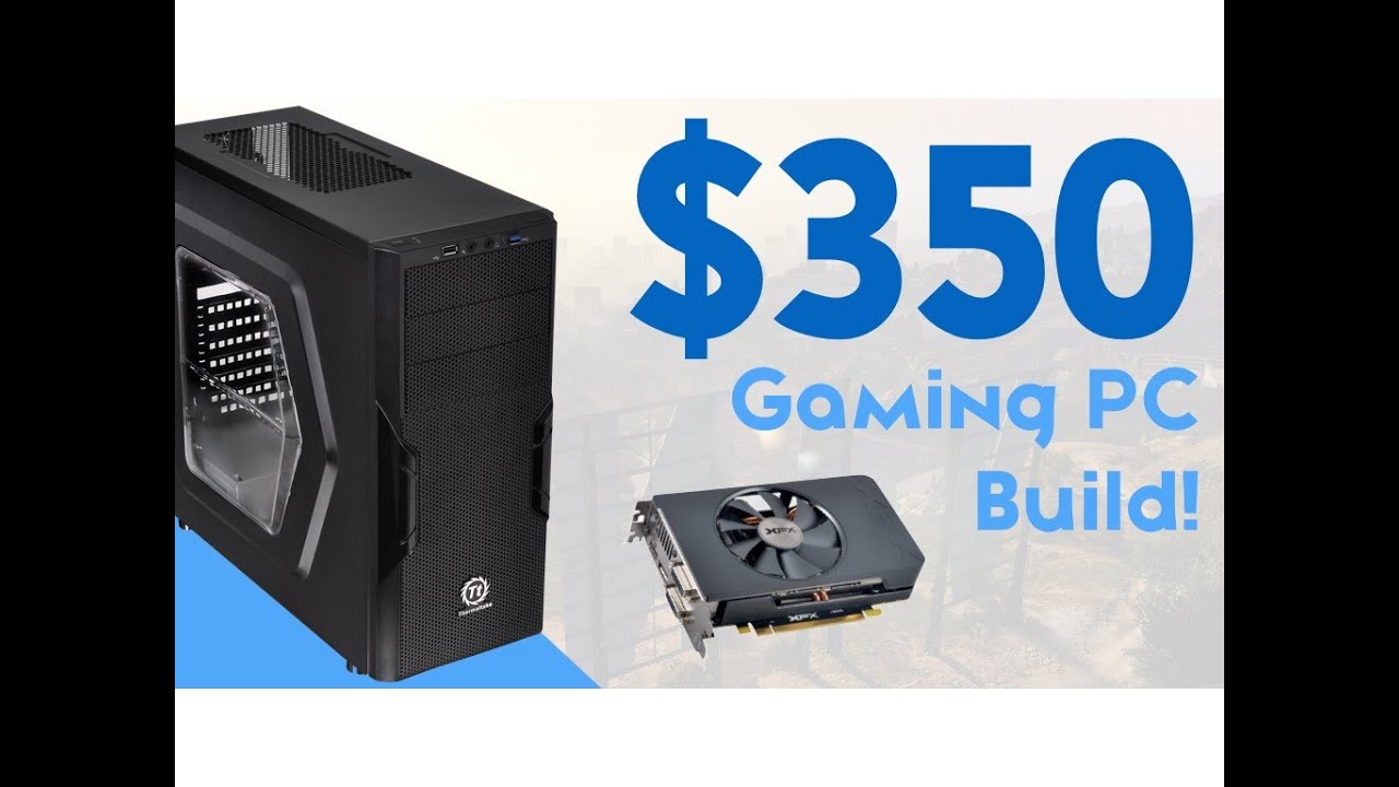 INSANE $350 BUDGET GAMING PC BUILD 2016! [1080P - CONSOLE KILLER]