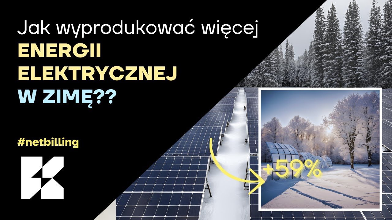 Jaki kąt nachylenia i kierunek paneli PV jest najlepszy na zimę?