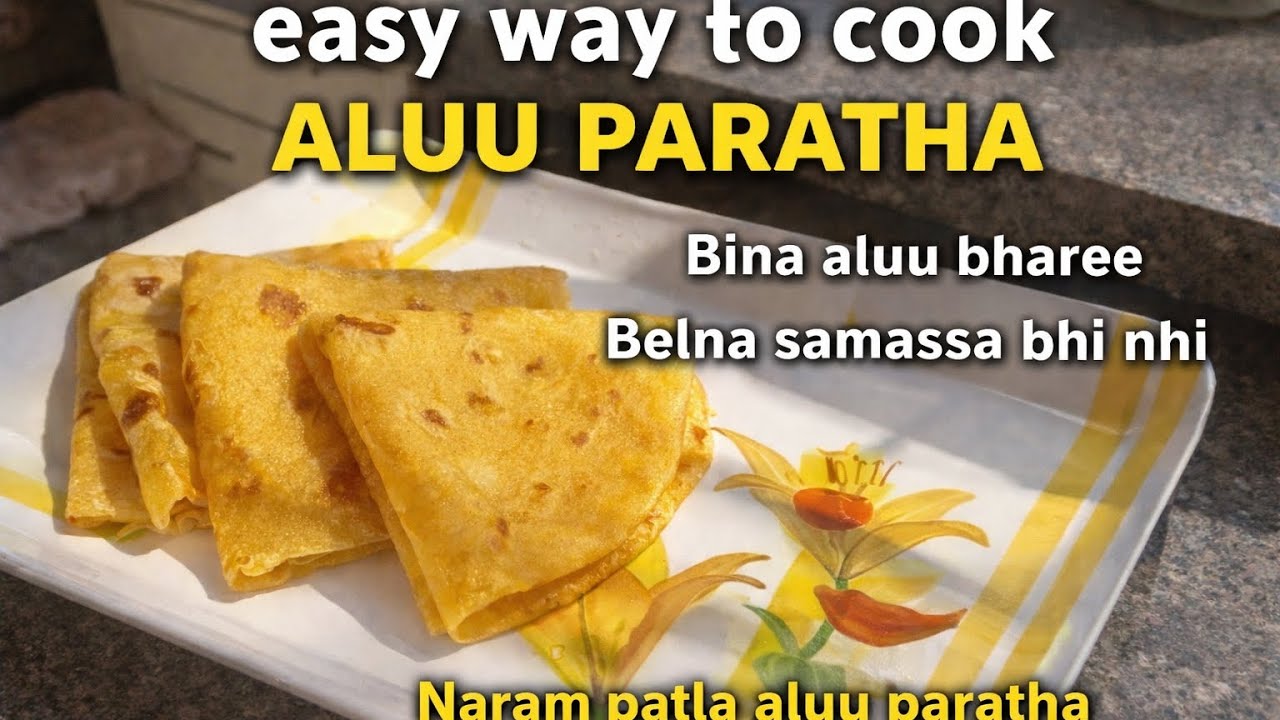 Easy allu paratha recipe | Aluu paratha recipe😋