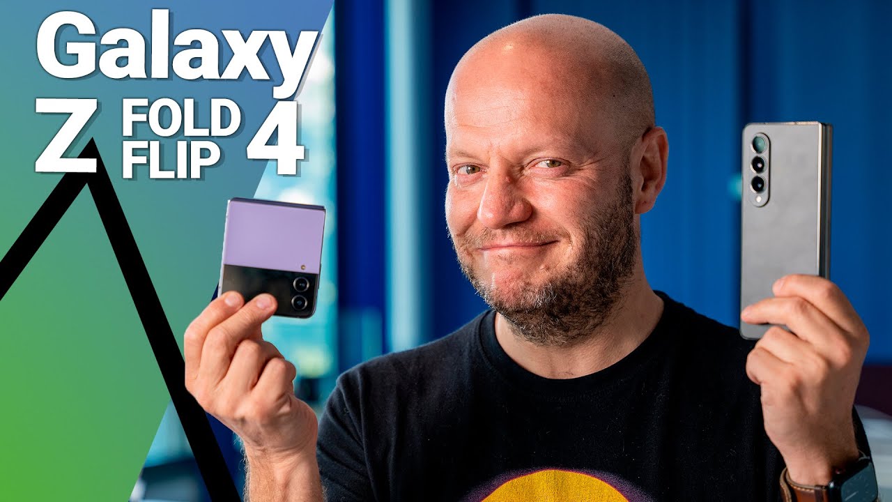 Samsung Galaxy Z Fold 4 et Z Flip 4 : première prise en main !