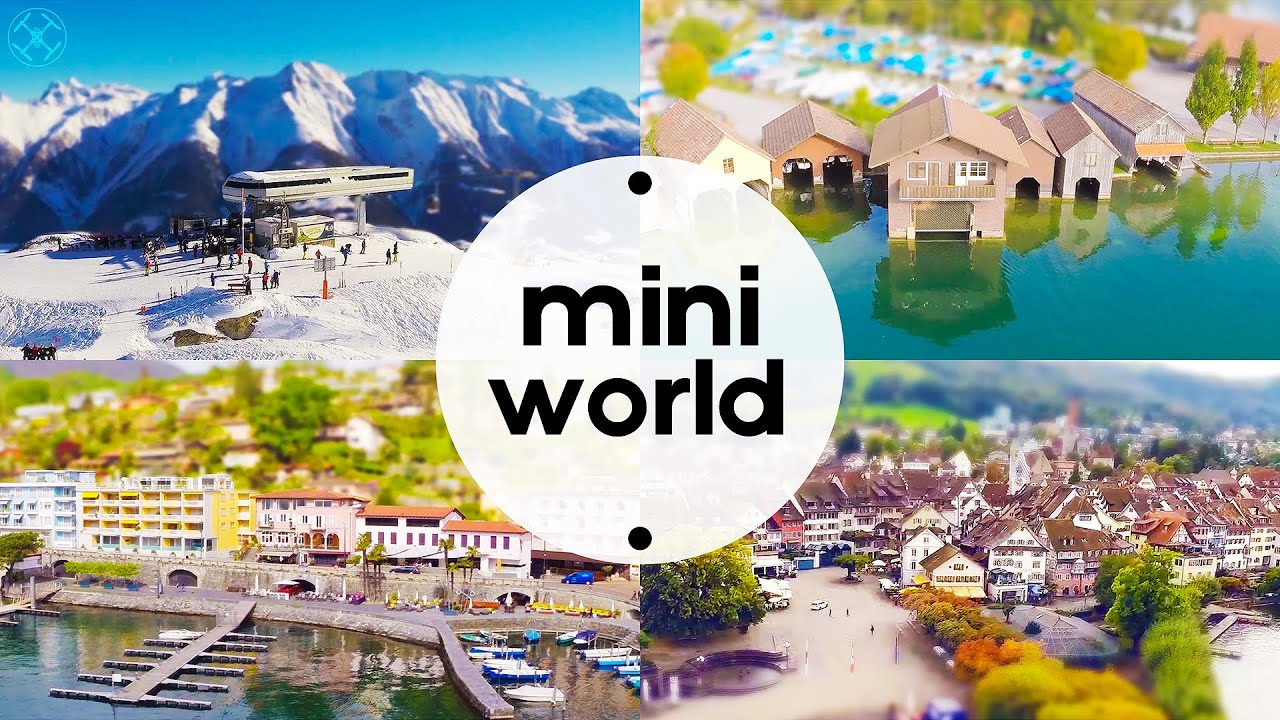 MINI WORLD | an aerial 'tilt shift' film