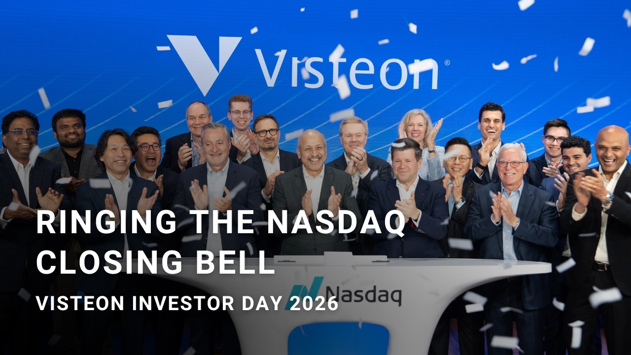 Visteon Rings the Nasdaq Closing Bell | Investor Day 2026