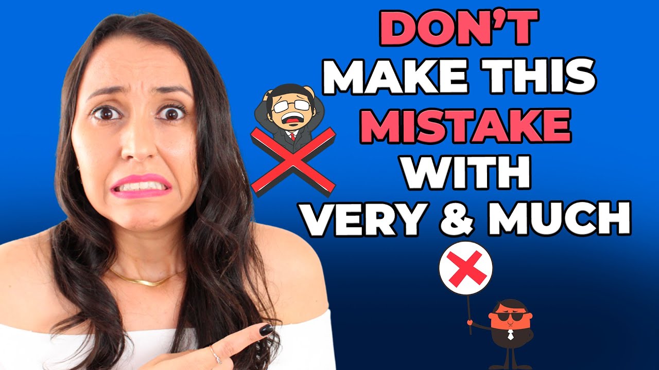 😱 Don't Make this Mistake With VERY & MUCH!