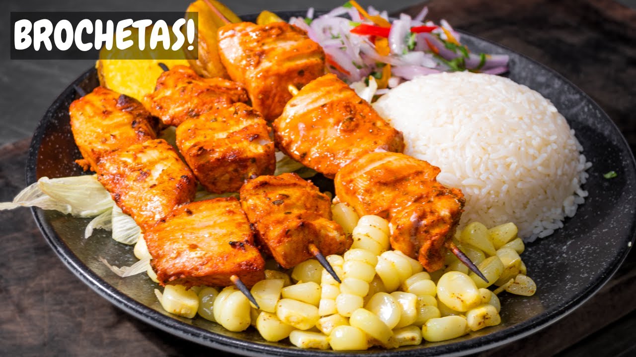 Jugosas Brochetas Anticucheras y Caseras, cocinados en brasas | Abelca