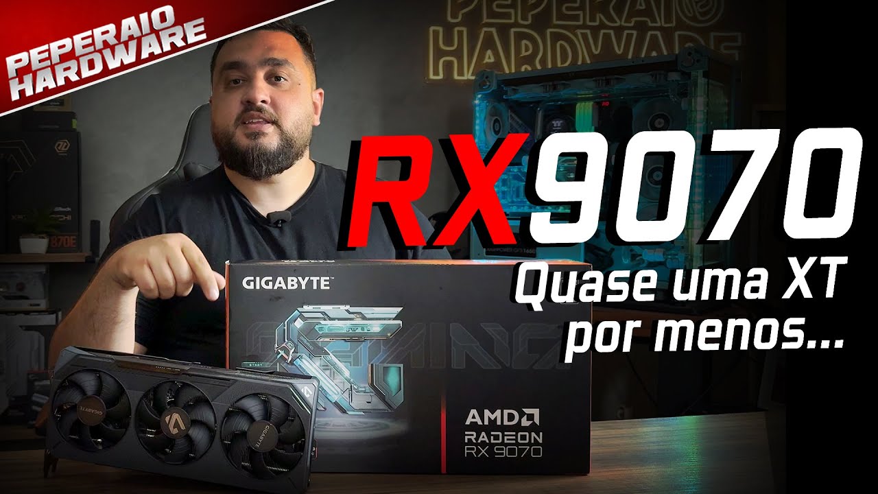 Review Gigabyte RX 9070 Gaming OC 16GB: Supera 5070, Quase uma 9070 XT por menos (12 Games + Render)