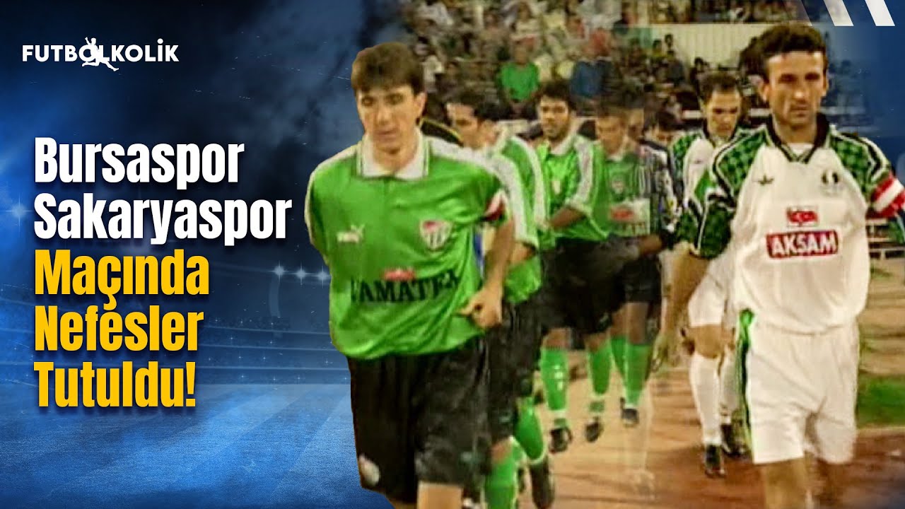 Bursaspor - Sakaryaspor Maçında Nefesler Tutuldu! | 1998-99 Sezonu 4. Hafta Maçları