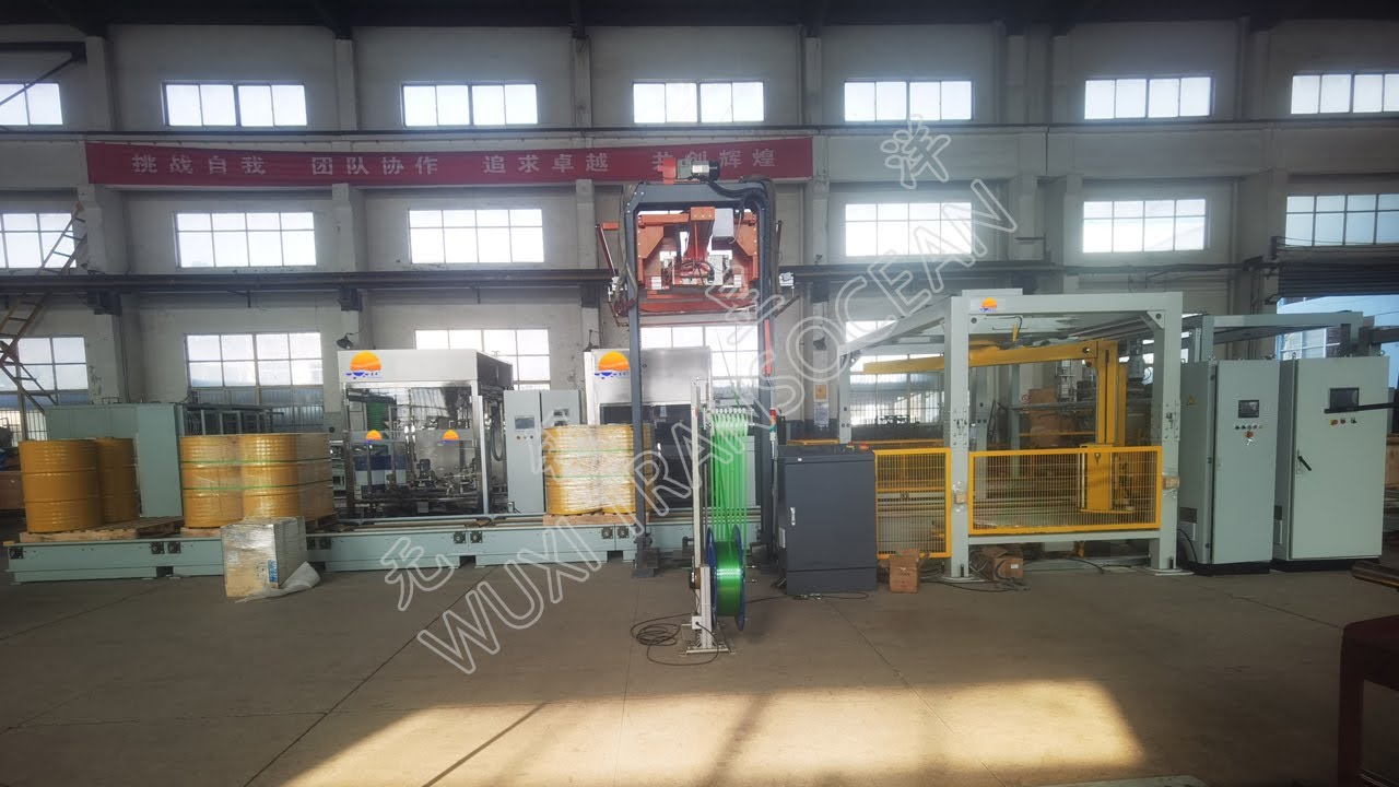 Vat filling capping packing machine