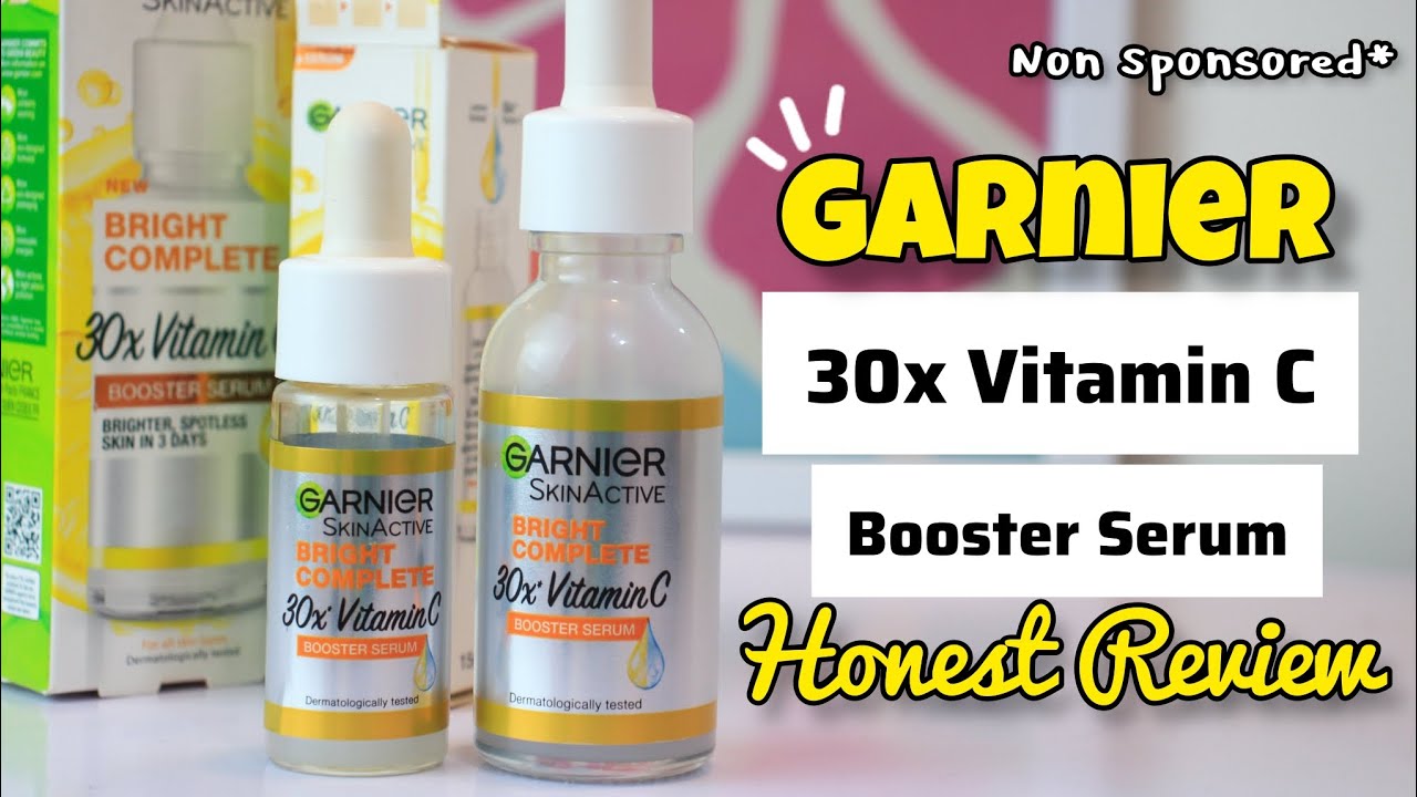 Granier Vitamin C Booster Serum (Honest Review)