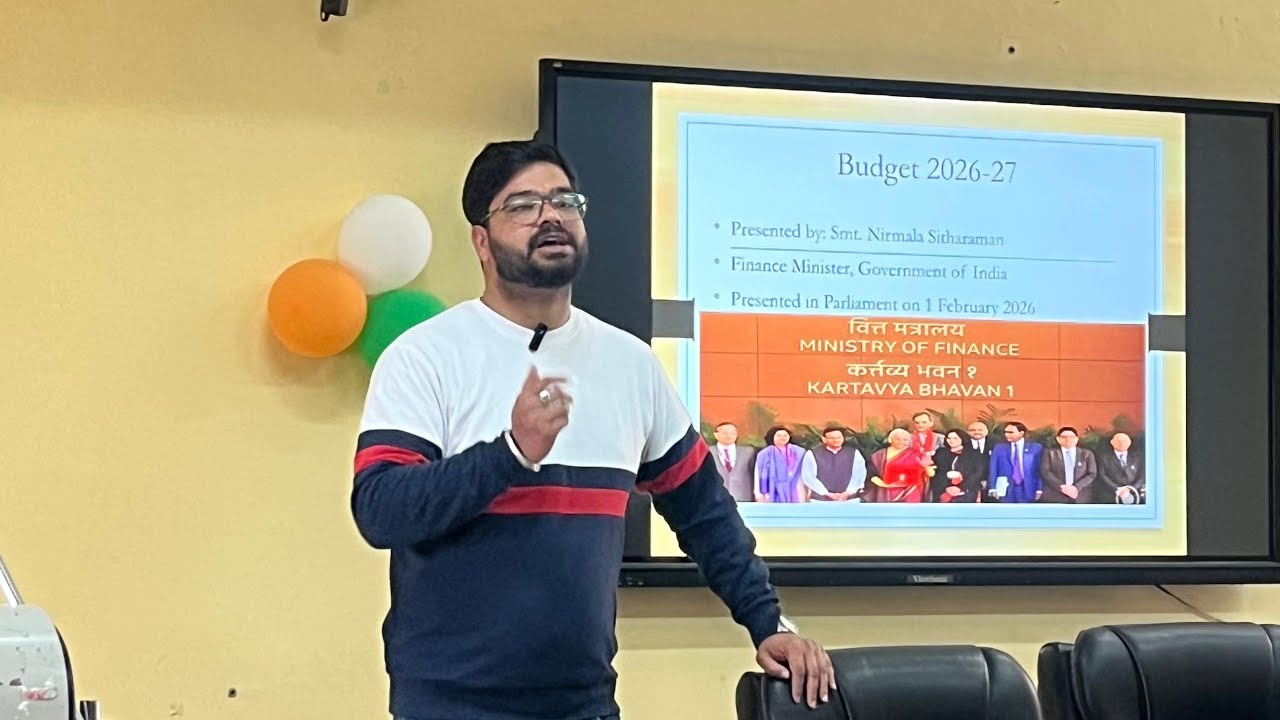 #Budget pe Charcha#  Union Budget2026 #lecture #teaching 