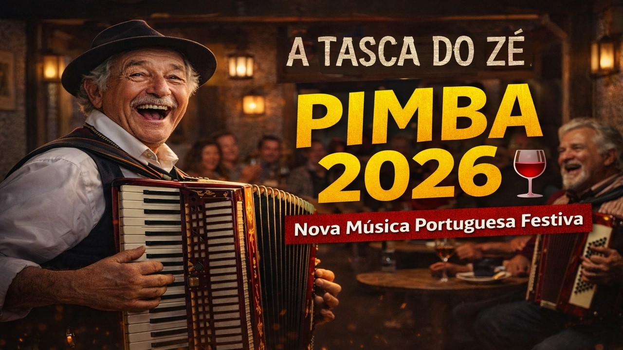 A TASCA DO ZÉ 🍷 Pimba 2026 | Nova Música Portuguesa Festiva