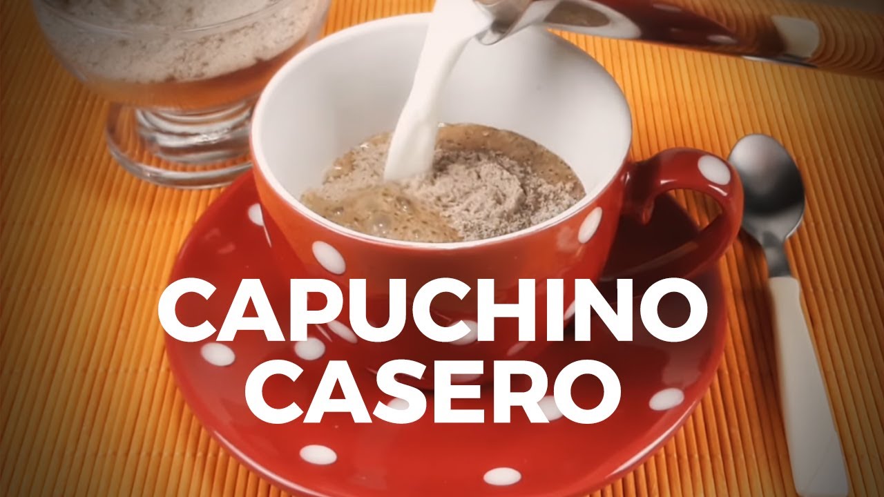 CAPUCHINO EN POLVO CASERO - NO COMPRE MÁS, HAZLO EN CASA!! DELICIOSO Y FÁCIL DE HACER