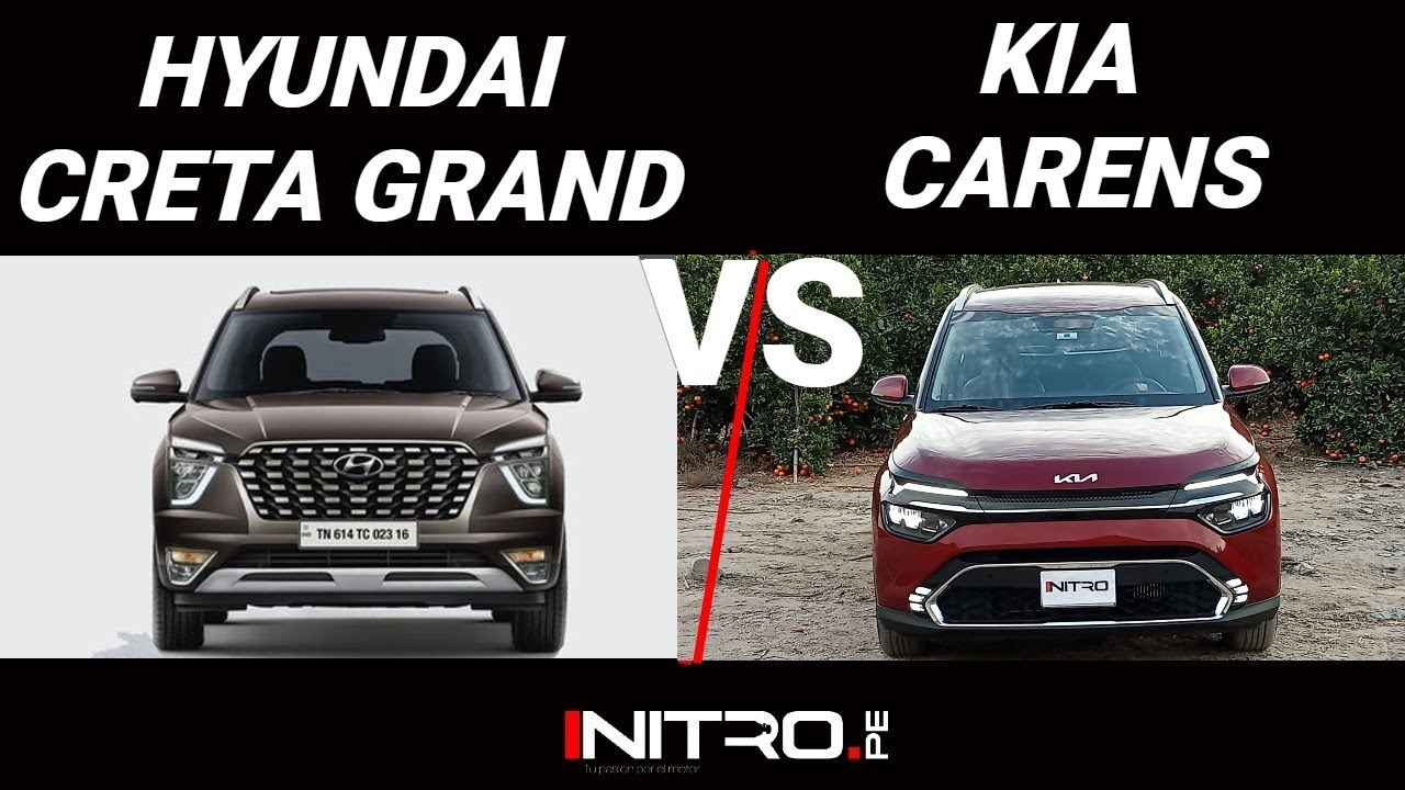 Comparativo Hyundai Creta Grand vs. Kia Carens / ¿Cuál será la mejor SUV de tres filas coreana? 🤔