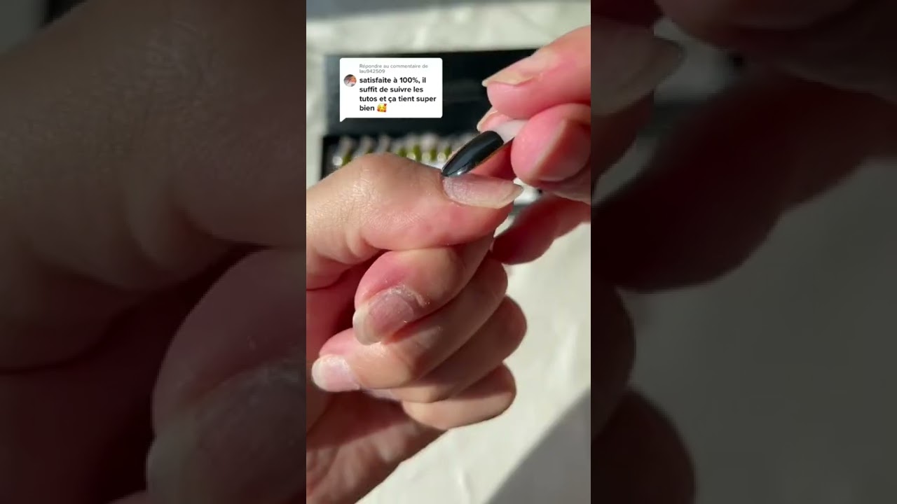 Comment poser ses press on nails 💅🏻 Tutoriel de pose - Faux ongles r&eacute;utilisables Roxy Nails Paris