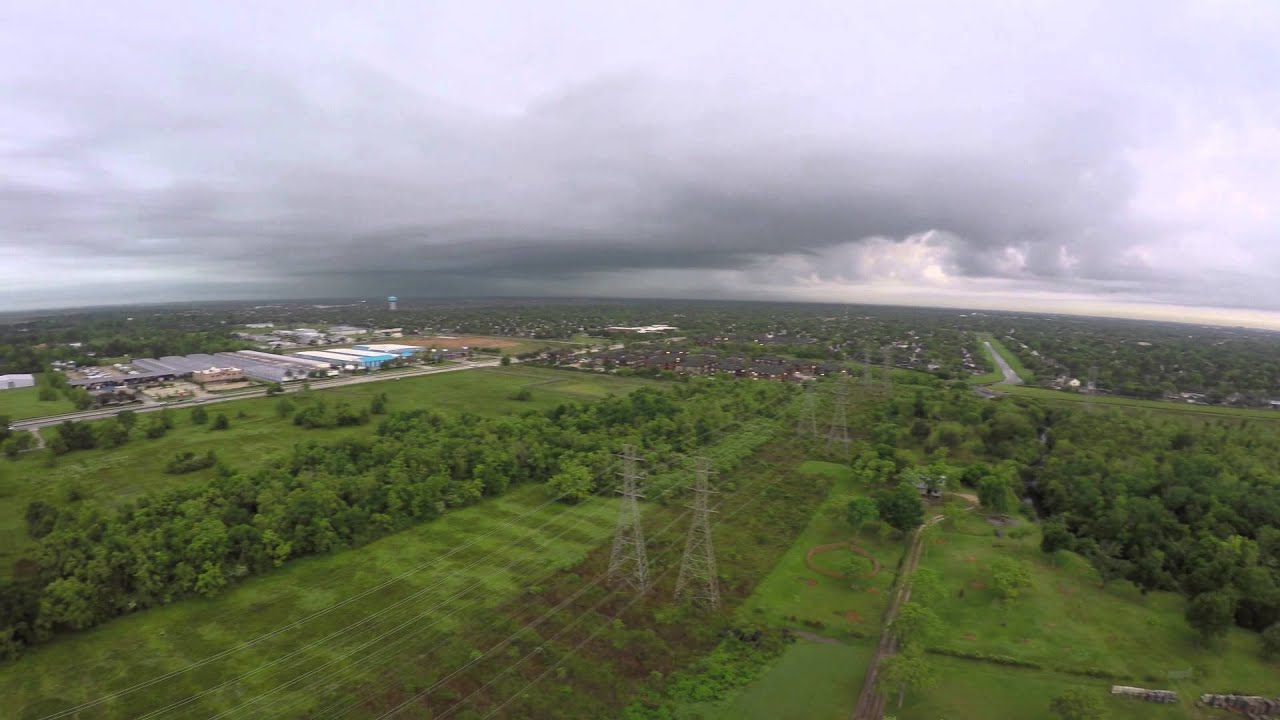 Drone Crash - Hit By Lightning.