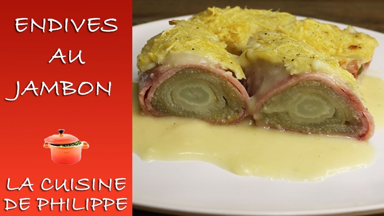 Endives au jambon