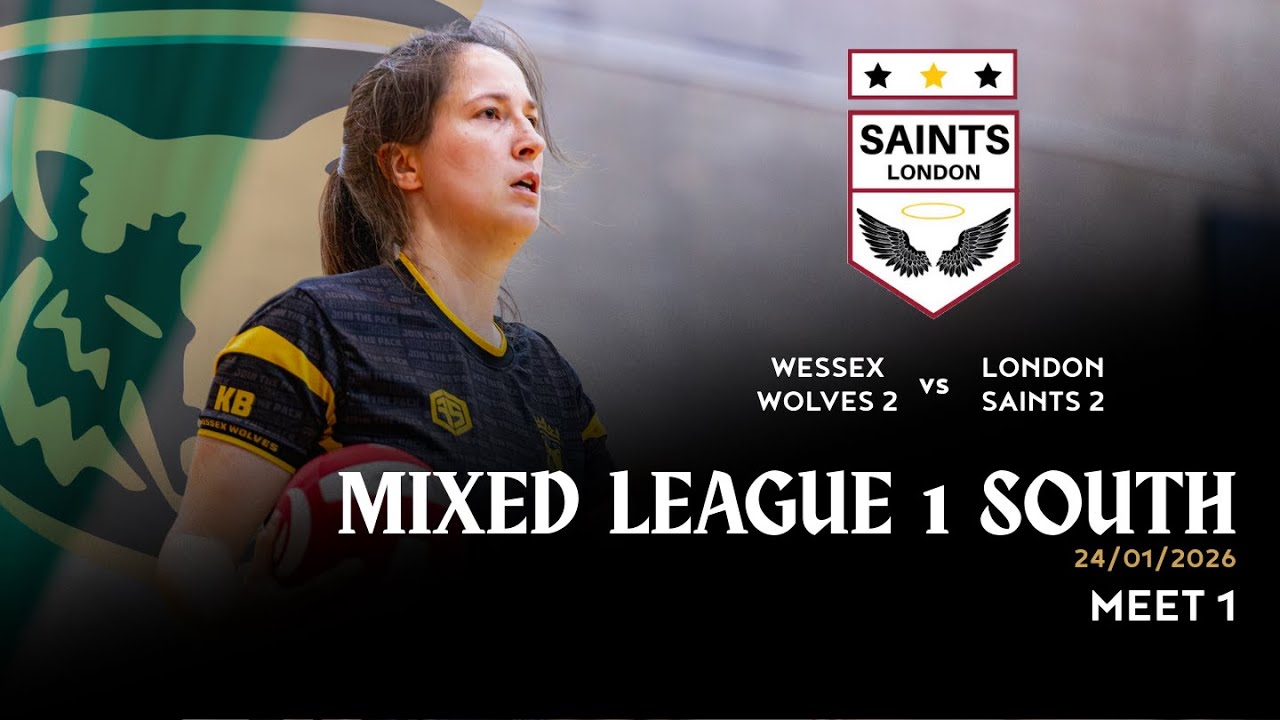 Wessex Wolves 2 vs London Saints 2 - Mixed League South - League 1 2025/2026 - Meet 1
