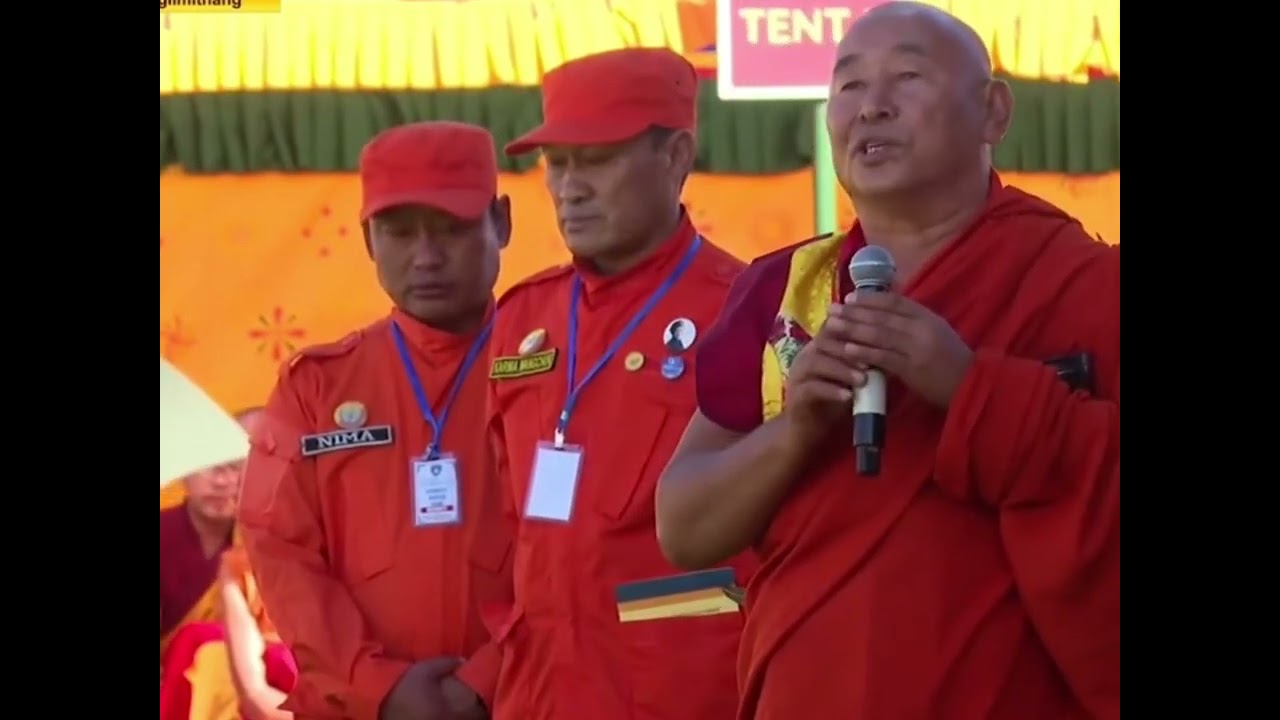 Khenchen Tandin Sithub, Bhutan global peace prayer speech #globalpeaceprayer #dharma 
