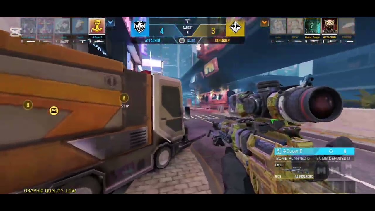 Last round clutch with Locus 