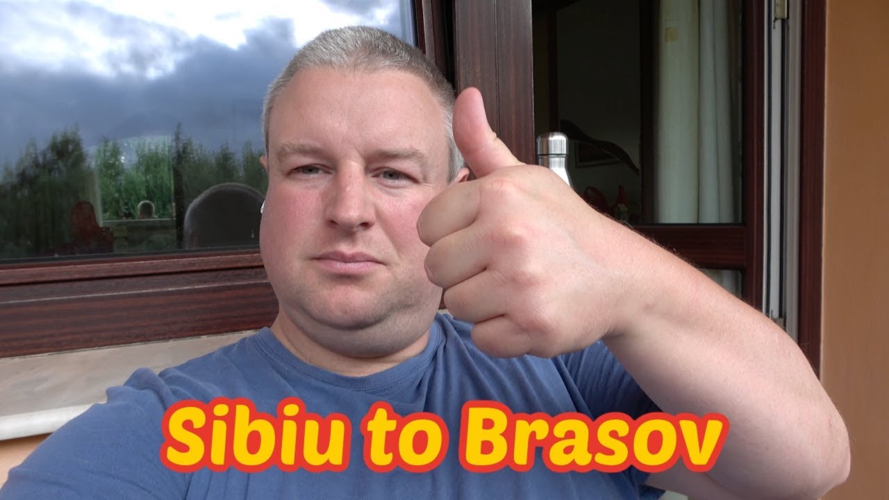 Поездка из Сибиу в ​​Брашов на поезде + прибытие в Брашов!