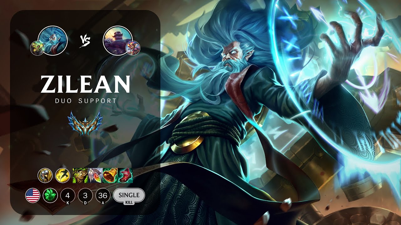 Zilean Support vs Braum - NA Challenger Patch 14.4