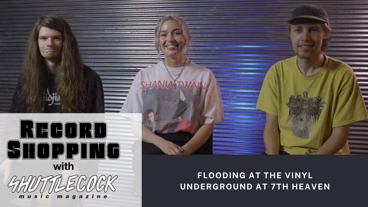 Record Shopping with Flooding at The Vinyl Underground at 7th Heaven