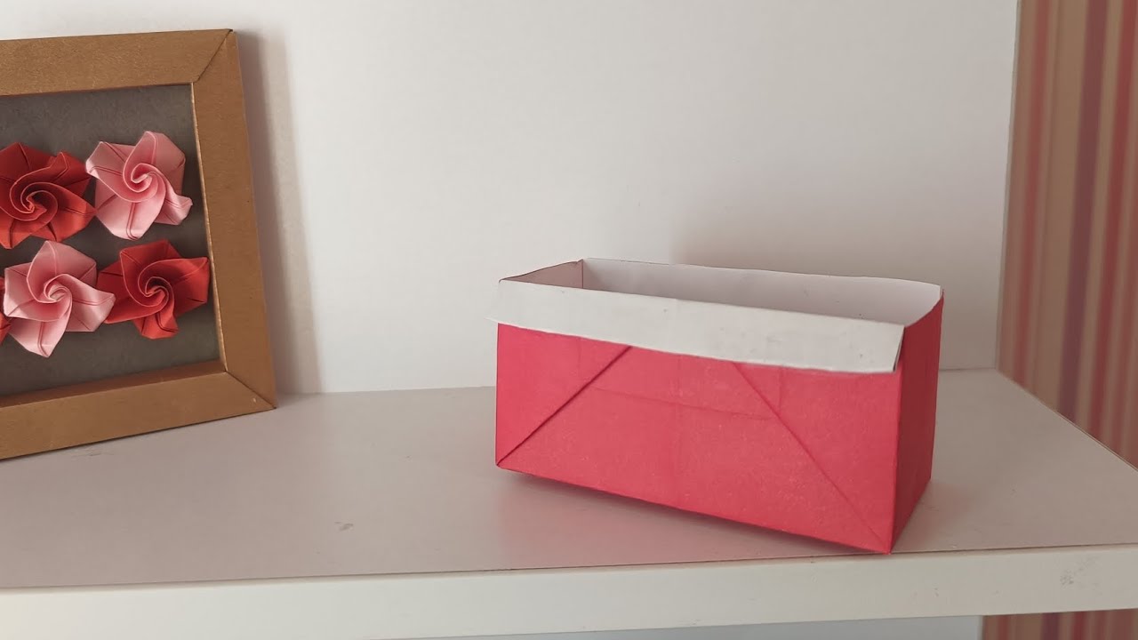 How to make easy box origami 