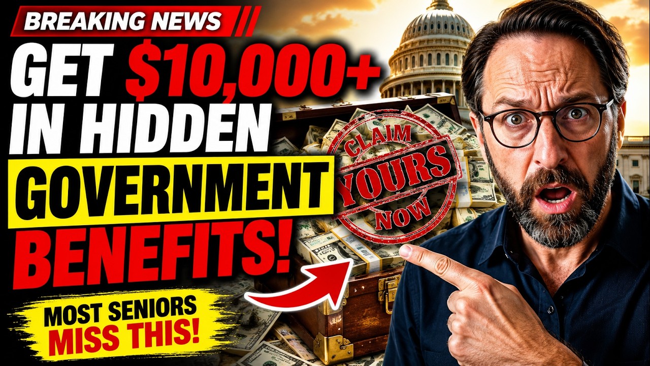 SENIORS: CLAIM $10,000+ BEFORE IT'S TOO LATE! 💰 Hidden Government Benefits EXPOSED