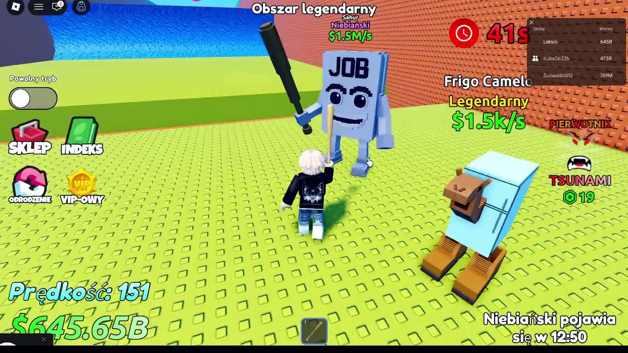 gramy w roblox jak ktoś ma jakieś brainroty w steal a brainrot to niech napisze chce trade