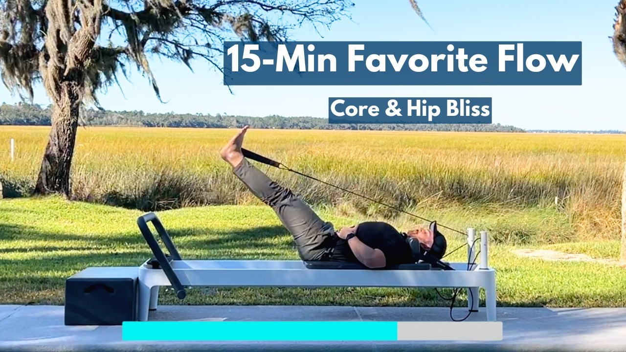 Reformer Pilates: Core Strength & Hip Stability | 15-Min Relaxing Routine