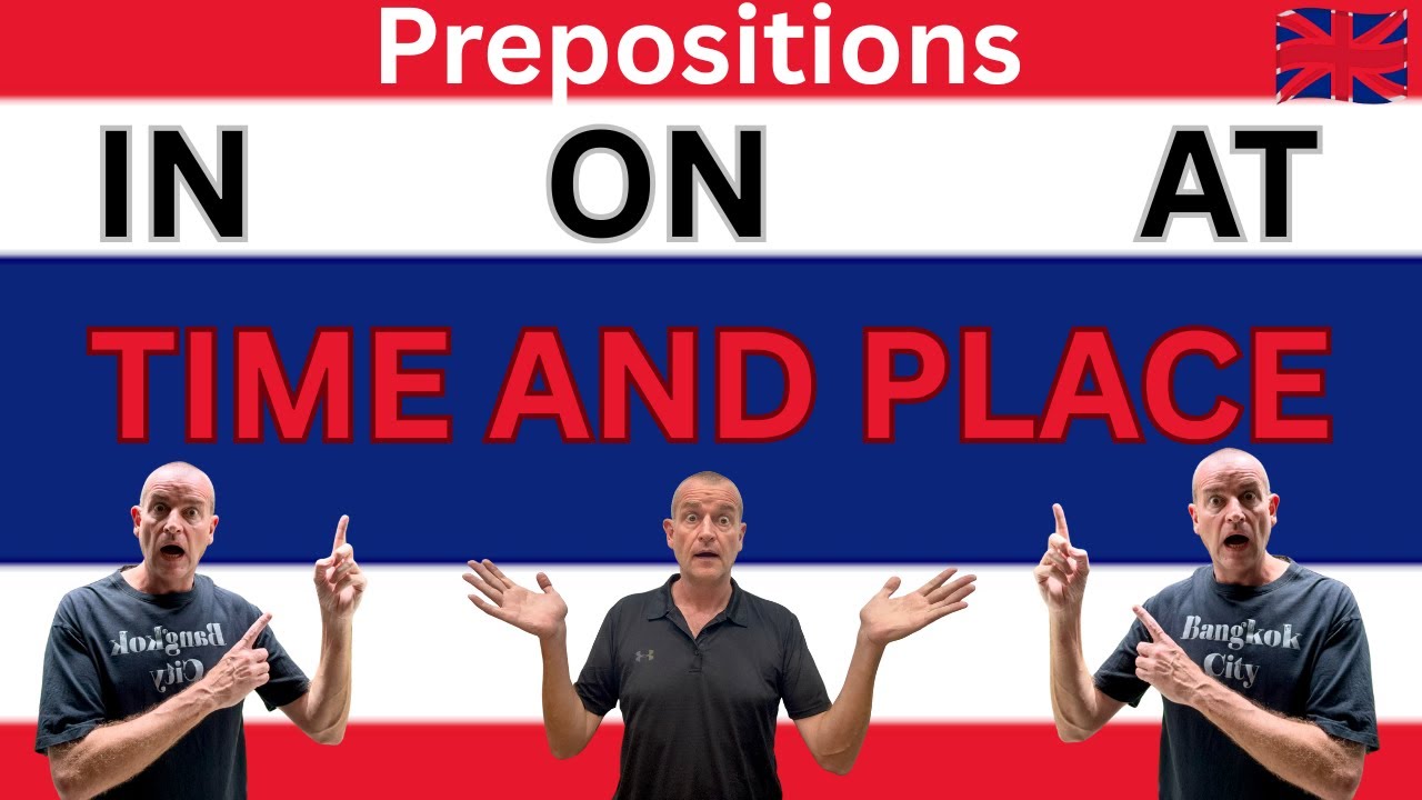 IN, ON, AT Explained Simply | Prepositions of Time & Place (English Grammar Lesson)