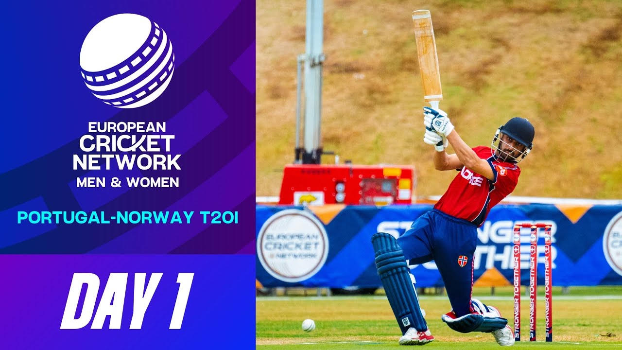 🔴 ECN Portugal-Norway T20I & T20IW, 2025 | Day 1 | 7 Apr 2025 | Live European International Cricket