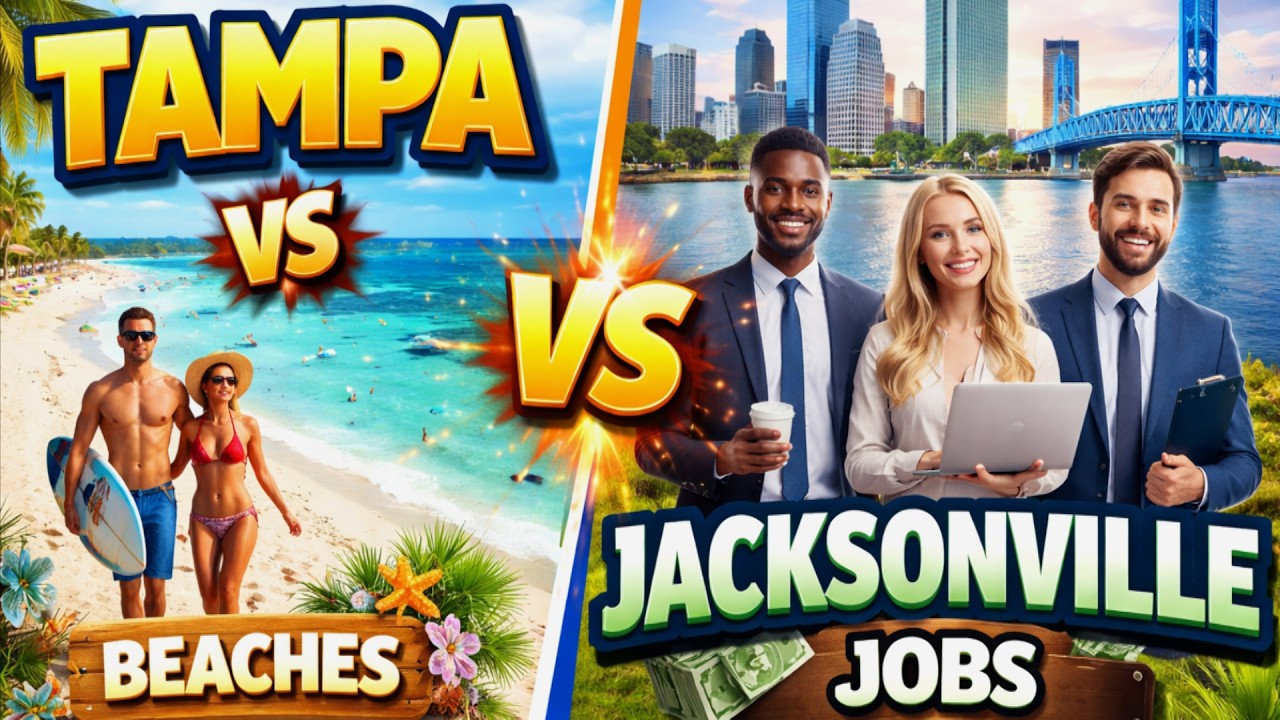 Jacksonville Or Tampa In 2026?  Best Florida City Now?