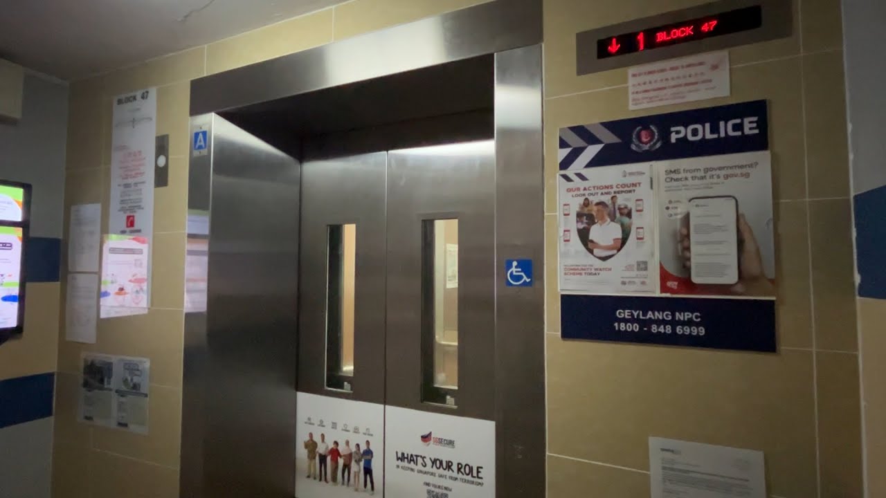 Blk 47 Circuit Rd | Lift A - Fujitec