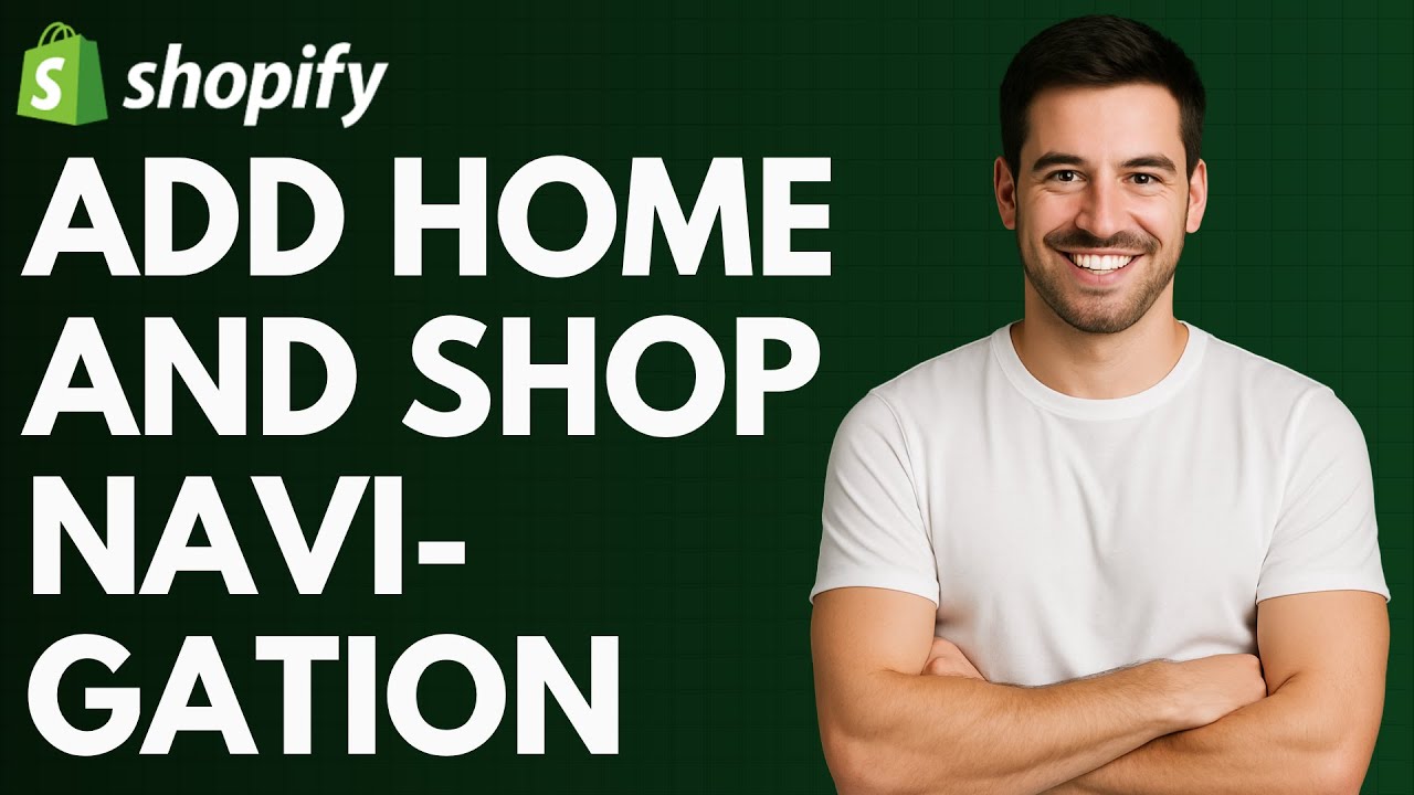 Как добавить главную страницу и навигацию по магазину в Shopify [КРАТКОЕ РУКОВОДСТВО]
