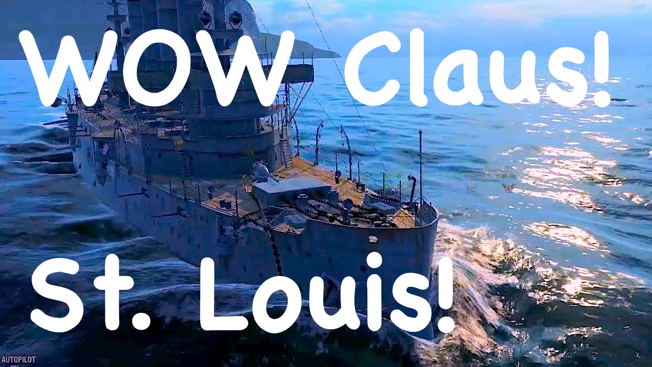 WOWs - St. Louis Tier 3 American Cruiser | World of Warships