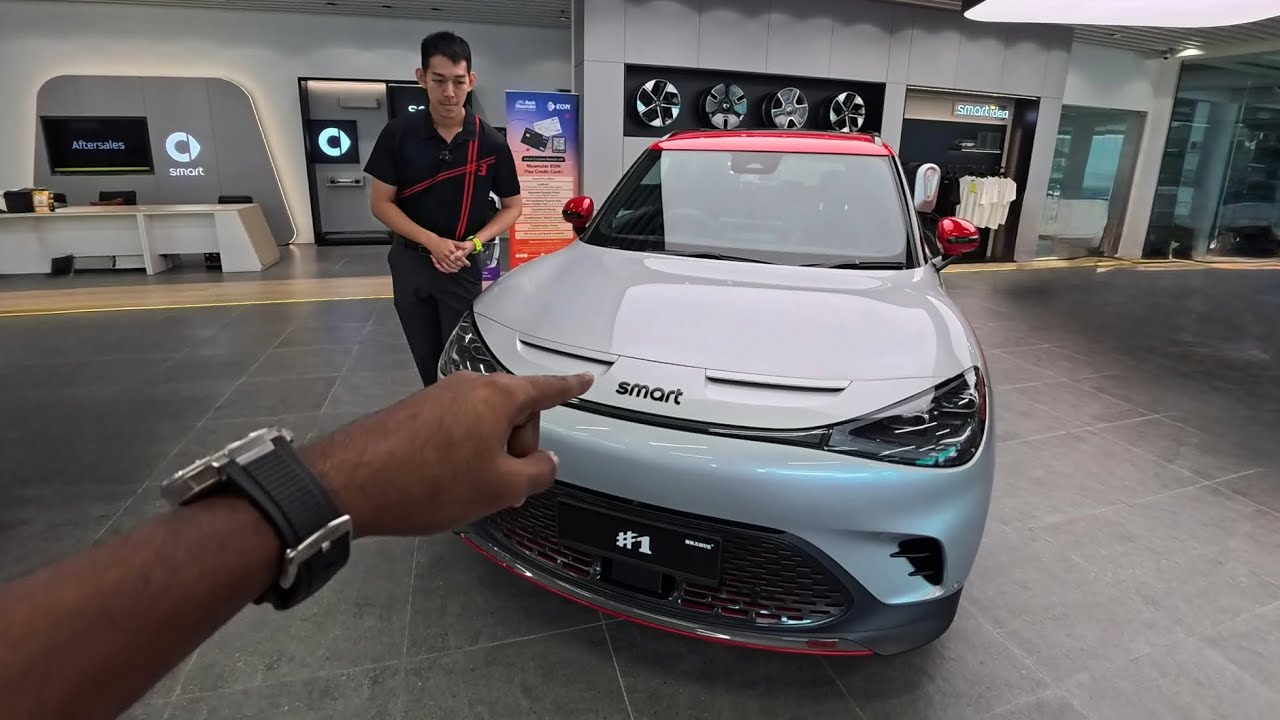 POV! Smart #1 BRABUS in Cyber Silver & Black Leather/Alcantara | Featuring Quincy Kiu