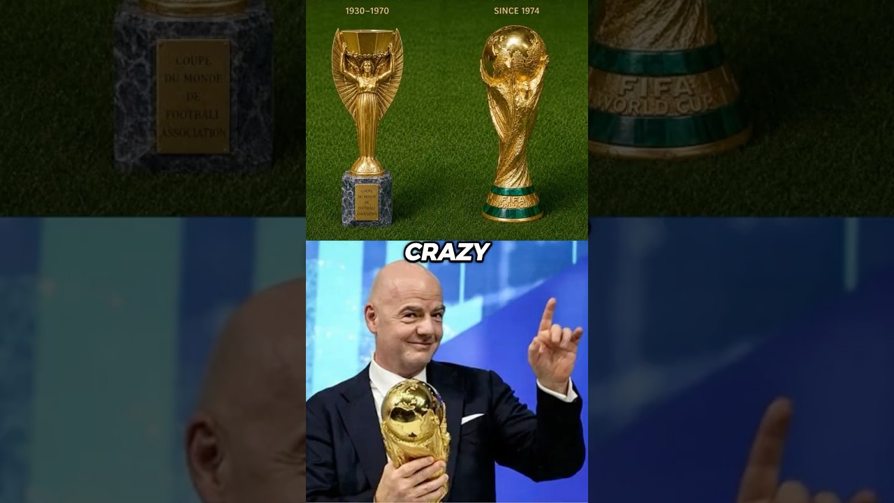 The real reason FIFA changed the World Cup trophy design after using it for 40 years.😳🏆