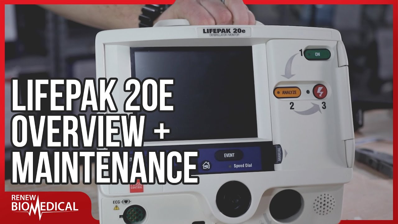 Lifepak 20e Overview, Basic Operation, and User-Testing