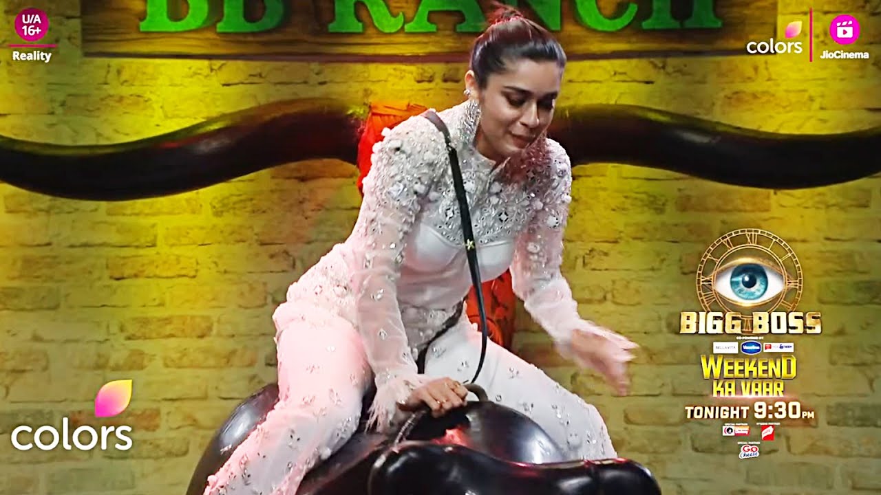 Bigg Boss 18 WKV PROMO | Salman Khan Ne Karwaya Eisha Singh Ko Bull Ki SAWAARI