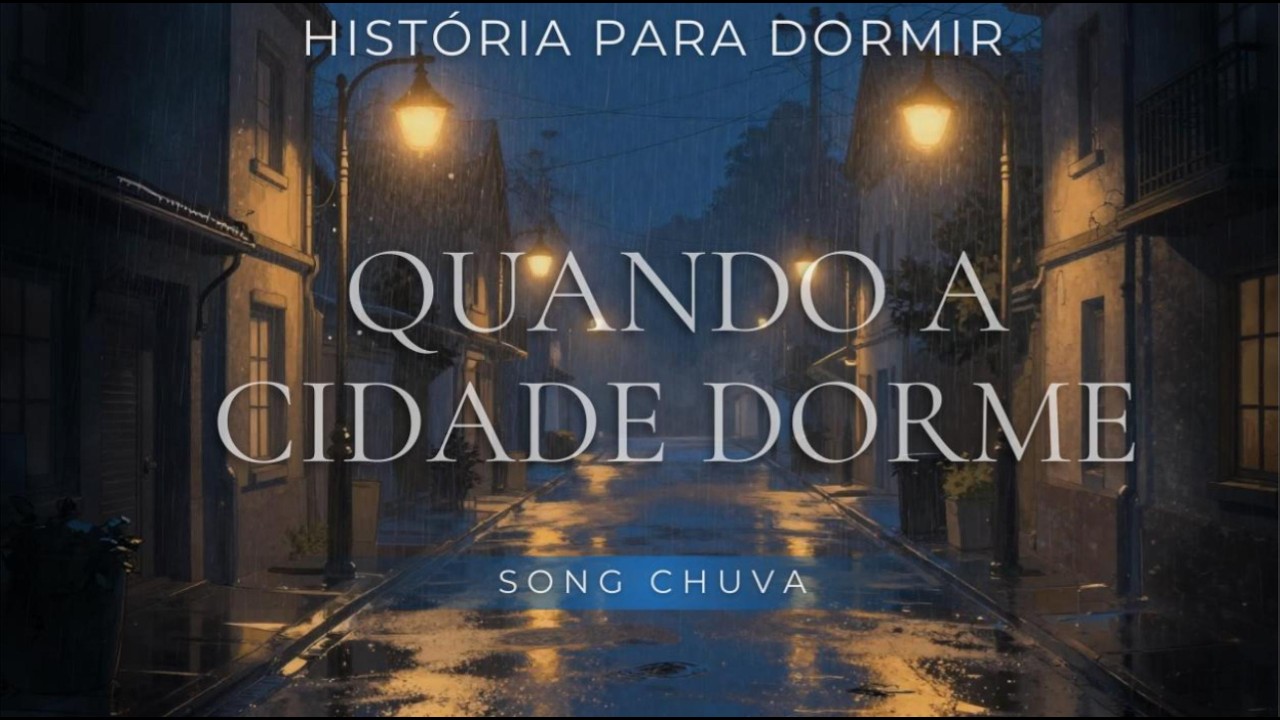 História para Dormir  Cidade que Dorme:  O Silêncio da Noite