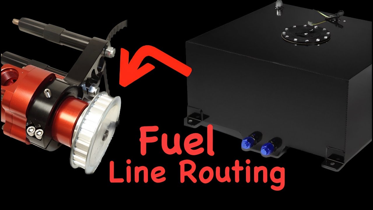 ⛽️ Belt Drive Gravity Fuel Setup 👉🏻 Trick To Test Your Feed Line For Success / Failure
