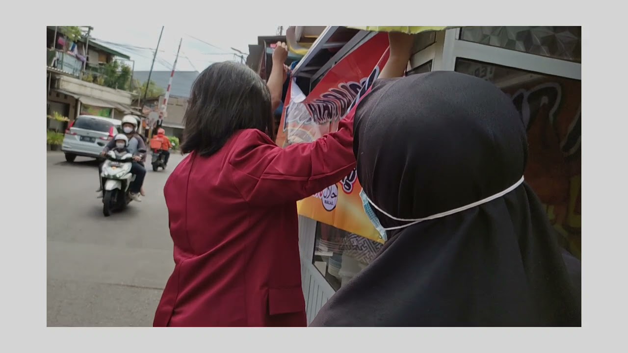 Pengmas Bersama Prodi Sains Data x Teknik Logistik x Sistem Informasi x UMKM Bubur Ayam Teh Lina