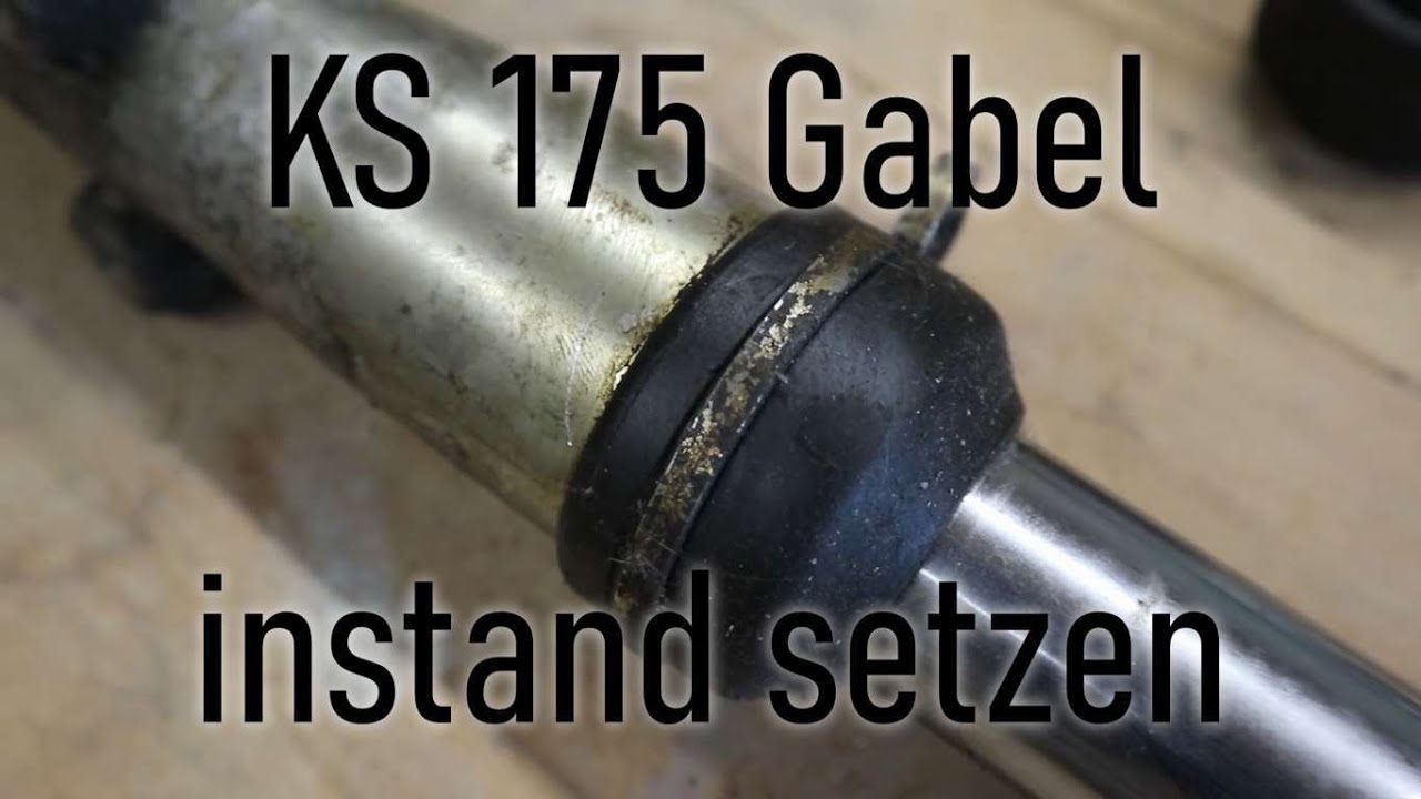 KS 175 Gabel (Marzocchi) instand setzen