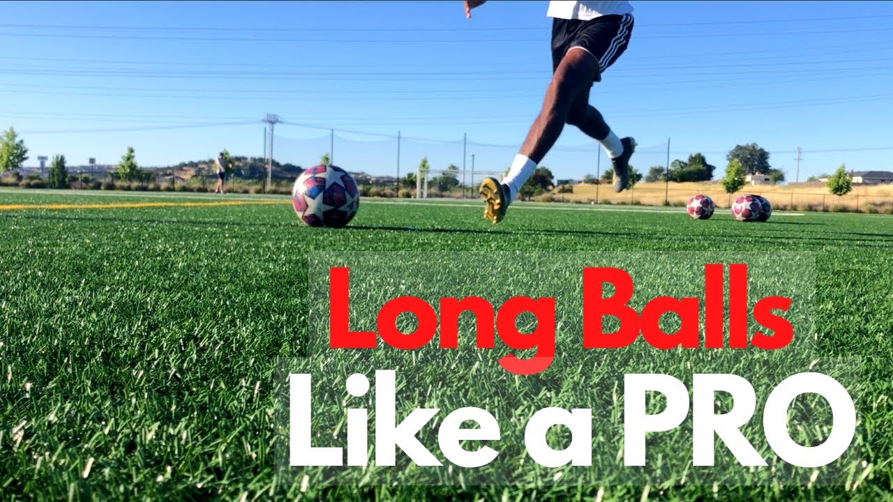 SOCCER TRAINING - Hit a better long ball