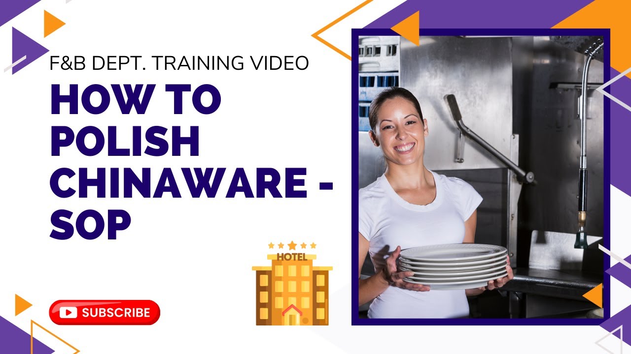 How to Polish Chinaware SOP Training Presentation