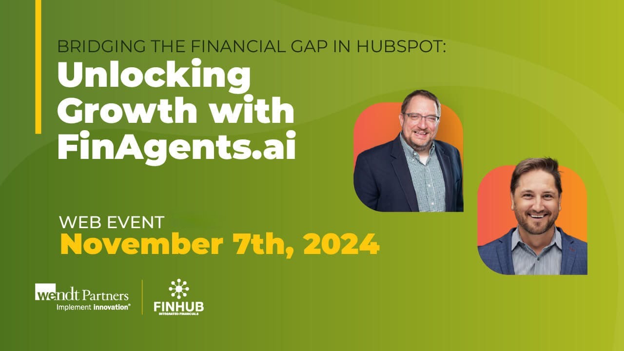 Web Event Recap: Financial Gap in HubSpot | Growth with FinAgents.ai | Nov 2024