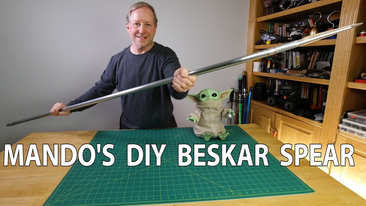 How to Make Mando's Beskar Staff for ~$15 DIY - This Is The Way