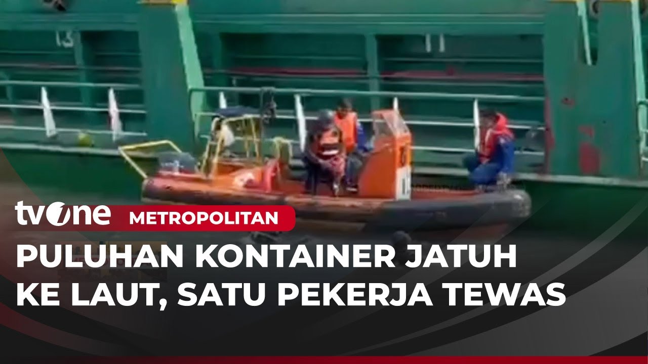 Insiden Kapal Miring di Tanjung Perak, Satu Pekerja Tewas | Metropolitan