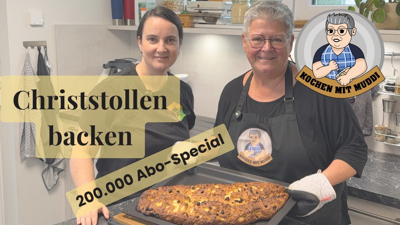 Special 200.000 Abos - Christstollen backen